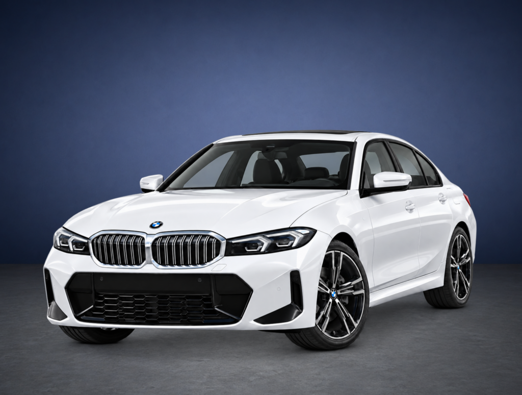 BMW 320i White | On Point Chauffeurs | On Point Chauffeurs BMW 320i White